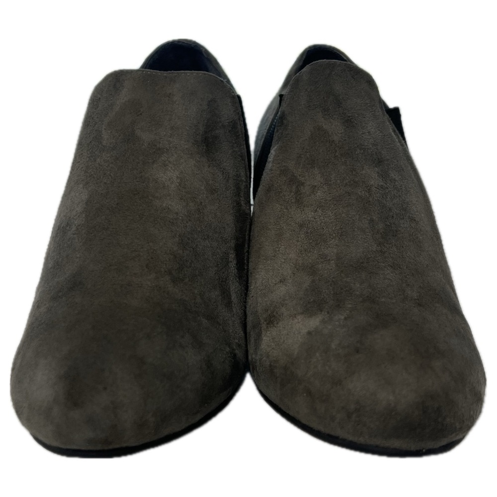 Vionic Suede Booties Stanton Closed Toe Elastic G… - image 2